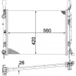 Radiateur, refroidissement du moteur MAHLE CR 1157 000P - Visuel 2
