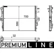 Radiateur, refroidissement du moteur MAHLE CR 1184 000P - Visuel 1