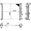 Radiateur, refroidissement du moteur MAHLE CR 1188 000P - Visuel 1
