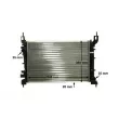 Radiateur, refroidissement du moteur MAHLE CR 1193 000P - Visuel 1