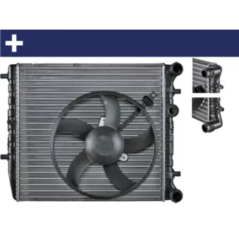 Radiateur, refroidissement du moteur MAHLE CR 123 000S
