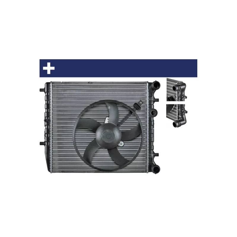 Radiateur, refroidissement du moteur MAHLE CR 123 000S