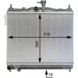 Radiateur, refroidissement du moteur MAHLE CR 1277 000P - Visuel 2
