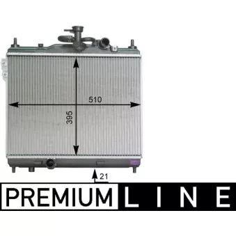 Radiateur, refroidissement du moteur MAHLE