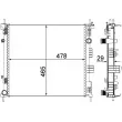 Radiateur, refroidissement du moteur MAHLE CR 1288 000P - Visuel 2
