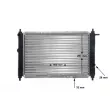 Radiateur, refroidissement du moteur MAHLE CR 129 000S - Visuel 2