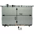 Radiateur, refroidissement du moteur MAHLE CR 1291 000P - Visuel 2