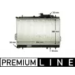 Radiateur, refroidissement du moteur MAHLE CR 1294 000P - Visuel 1