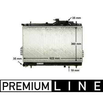 Radiateur, refroidissement du moteur MAHLE