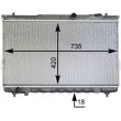 Radiateur, refroidissement du moteur MAHLE CR 1299 000P - Visuel 2