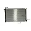 Radiateur, refroidissement du moteur MAHLE CR 1316 000P - Visuel 2