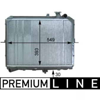 Radiateur, refroidissement du moteur MAHLE CR 1332 000P