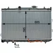Radiateur, refroidissement du moteur MAHLE CR 1336 000P - Visuel 2