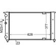 Radiateur, refroidissement du moteur MAHLE CR 134 000S - Visuel 1