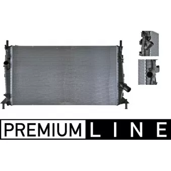 Radiateur, refroidissement du moteur MAHLE CR 1351 000P