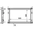 Radiateur, refroidissement du moteur MAHLE CR 1354 000P - Visuel 2