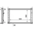 Radiateur, refroidissement du moteur MAHLE CR 1356 000S - Visuel 1
