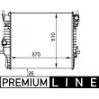 Radiateur, refroidissement du moteur MAHLE CR 1360 000P - Visuel 1