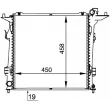 Radiateur, refroidissement du moteur MAHLE CR 1368 000P - Visuel 2