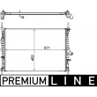 Radiateur, refroidissement du moteur MAHLE CR 1370 000P - Visuel 1