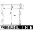 Radiateur, refroidissement du moteur MAHLE CR 1401 000P - Visuel 1