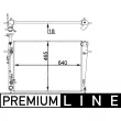 Radiateur, refroidissement du moteur MAHLE CR 1402 000P - Visuel 1
