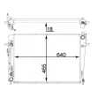 Radiateur, refroidissement du moteur MAHLE CR 1406 000P - Visuel 2