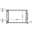 Radiateur, refroidissement du moteur MAHLE CR 1423 000S - Visuel 2