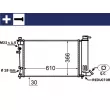 Radiateur, refroidissement du moteur MAHLE CR 1431 000S - Visuel 1