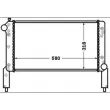 Radiateur, refroidissement du moteur MAHLE CR 1446 000S - Visuel 2