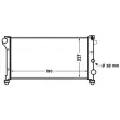 Radiateur, refroidissement du moteur MAHLE CR 1452 000S - Visuel 2
