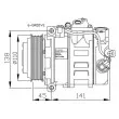 Compresseur, climatisation NRF 32674G - Visuel 1