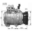 Compresseur, climatisation NRF 32679G - Visuel 1