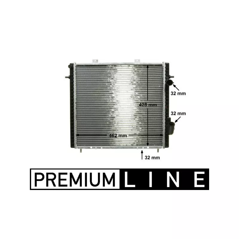 Radiateur, refroidissement du moteur MAHLE CR 148 000P