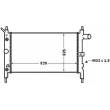 Radiateur, refroidissement du moteur MAHLE CR 1492 000S - Visuel 2