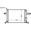 Radiateur, refroidissement du moteur MAHLE CR 1494 000S - Visuel 1
