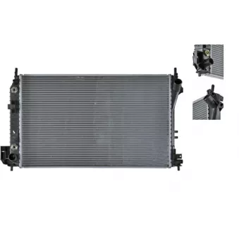 Radiateur, refroidissement du moteur MAHLE CR 1497 000S