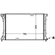 Radiateur, refroidissement du moteur MAHLE CR 1505 000S - Visuel 1