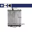 Radiateur, refroidissement du moteur MAHLE CR 1514 000S - Visuel 1