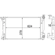 Radiateur, refroidissement du moteur MAHLE CR 1529 000S - Visuel 1