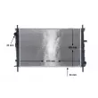Radiateur, refroidissement du moteur MAHLE CR 154 000S - Visuel 2