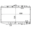 Radiateur, refroidissement du moteur MAHLE CR 158 000S - Visuel 1
