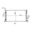 Radiateur, refroidissement du moteur MAHLE CR 1584 000S - Visuel 1