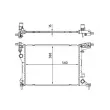 Radiateur, refroidissement du moteur MAHLE CR 1663 000S - Visuel 1