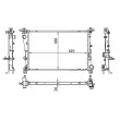 Radiateur, refroidissement du moteur MAHLE CR 1664 000S - Visuel 1