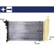 Radiateur, refroidissement du moteur MAHLE CR 169 000S - Visuel 1
