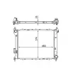 Radiateur, refroidissement du moteur MAHLE CR 1695 000S - Visuel 1