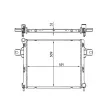 Radiateur, refroidissement du moteur MAHLE CR 1696 000S - Visuel 1
