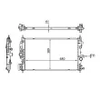 Radiateur, refroidissement du moteur MAHLE CR 1697 000S - Visuel 1