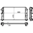 Radiateur, refroidissement du moteur MAHLE CR 1710 000P - Visuel 1